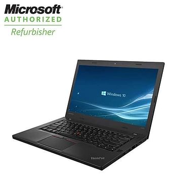 لينوفو ثينك باد T460 انتل كور i5 الجيل السادس 2.3 جيجاهيرتز 4 جيجابايت رام 128جيجابايت اس اس دي لوحة مفاتيح الانجليزية والعربية- اسود