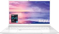 MSI Prestige 14 Evo  14" FHD Ultra-Thin Bezel Display  Intel Core i5-1135G7  Intel Iris Xe Graphic  16GB RAM 512GB NVMe SSD  Thunderbolt 4 Win10 Home, Intel Evo, Pure White (A11M-288)