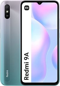 Xiaomi Redmi 9A Smartphone, 6.2", Dual SIM, 32GB, 2GB RAM - Glacial Blue