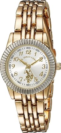 U.S. Polo Assn. Women's Silver Dial Alloy Band Watch - USC40098