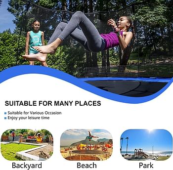 SKY-TOUCH Outdoor Trampoline for Kids Adult