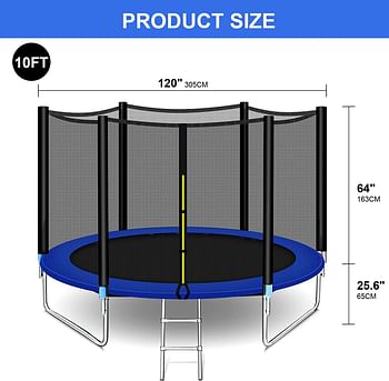 SKY-TOUCH Outdoor Trampoline for Kids Adult