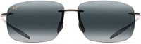 Maui Jim Men's and Women's Breakwall Polarized Rimless Reading Sunglasses