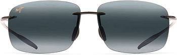 Maui Jim Men's and Women's Breakwall Polarized Rimless Reading Sunglasses