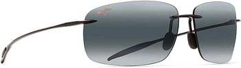 Maui Jim Men's and Women's Breakwall Polarized Rimless Reading Sunglasses