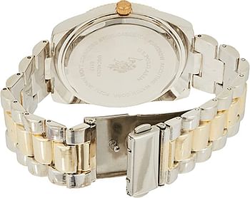 U.s. Polo Assn Women's Quartz Stainless Steel and Alloy Watch Usc40253 - Two Tone