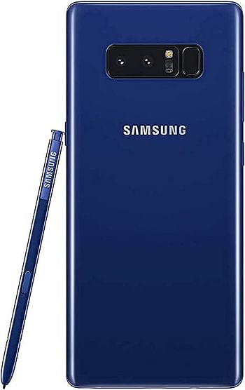 Samsung Galaxy Note 8 Single SIM - 64GB, 6GB RAM, 4G LTE, Blue