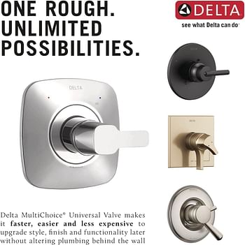 Delta Faucet R10000-Unbxhf Multichoice Universal Shower Valve Body For Shower Faucet Trim Kits