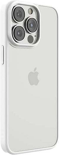 غطاء غرين هايبرد بلس اتش دي لأيفون 13 برو ( 6.0 بوصة) - أبيض