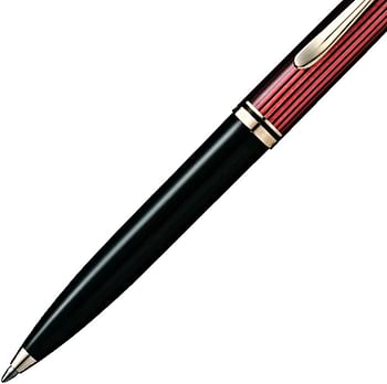 Pelikan K600 Premium Retractable Ballpoint Pen Pointe black/red