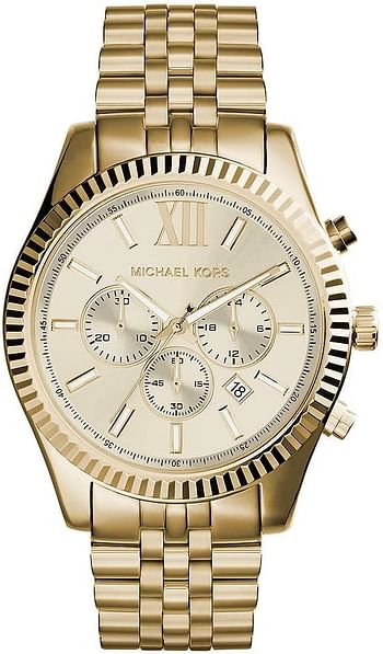 Michael Kors Lexington Men's Dial Stainless Steel Band Watch - MK8281