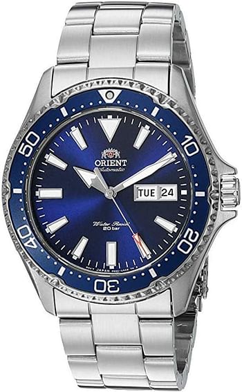 Orient Men's Kamasu Stainless Steel Japanese-Automatic Diving Watch