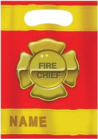 Creative Converting Firefighter 8 Count Party Favor Loot Bags