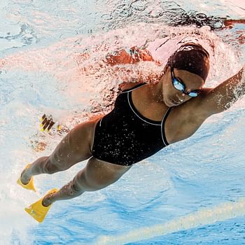 FINIS Training Swim Fins Male: 3.5-5, Female: 4.5-6, Euro: 35-36 yellow