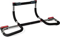 Perfect Fitness Multi-Gym Doorway Pull Up Bar and Portable Gym System /Elite - Ergonomic Wide Grip