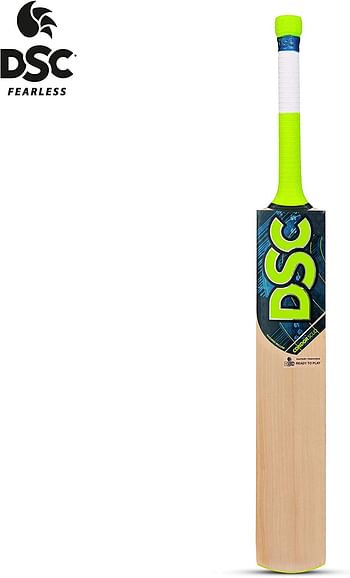 Dsc Condor Scud Kashmir Willow Cricket Bat For Leather Ball | Size-6 | Light Weight | Ready To Play| Free Cover|