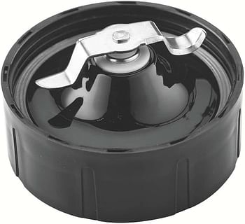 Black+Decker 400W Blender With Glass Jar And 2 Grinding Mill, Black, Bx440G-B5