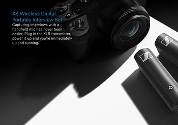 Sennheiser XS Wireless Digital Portable Interview Set, 508489