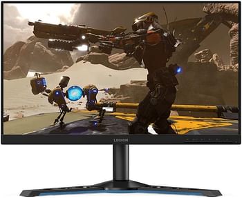 Lenovo Legion Y25 25 25 Inch Gaming Monitor, Ips, Fhd, 240Hz,1Ms, Nvidia G Sync, 1920 X 1080, Vesa, 3 Side Nearedgeless, 99% Srgb, Tüv Rheinland Eye Comfort 66Aagac6UK, Black, 24.5"