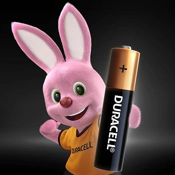 Duracell - AAA 1.5V Alkaline LR03 / MN2400 Batteries Long Lasting Power - Pack of 20 - 10 Years Shelf Life