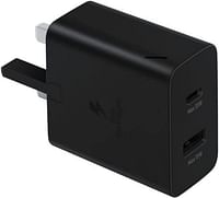 Samsung 35W PD Power Adapter Duo USB-C to USB-A