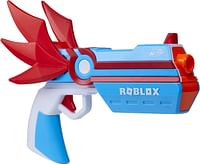 لعبة مسدس اطلاق السهام روبلوكس MM2 من نيرف: مسدس رمي السهام من دارتبرينجر، يتضمن رمز لفتح عنصر افتراضي حصري، مشبك داخلي ثلاثي السهام، 3 سهام نيرف اليت