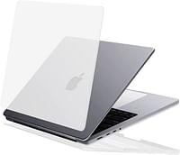 Smart Premium Laptop Shell for Apple MacBook Air 13'', Anti Scratch, Anti Vent for Heat Dissipation, Frosted Matte Design, Clear