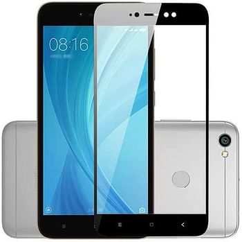 Redmi Note 5A PRIME Full Tempered Glass Screen Protector BLACK