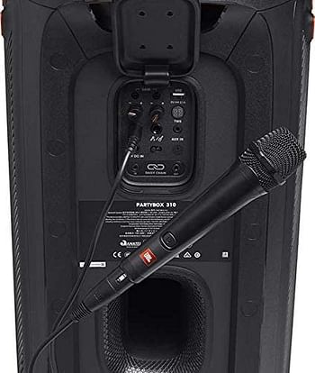 JBL PBM100 Wired Microphone Black, JBLPBM100BLK-Black