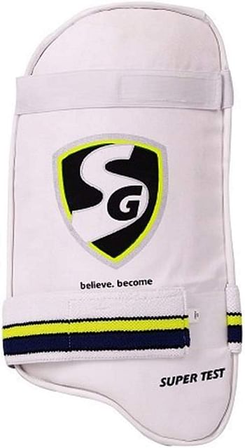 SG Super Test RH Thigh Pad, Adult/White