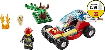 LEGO City 60247 Forest Fire Response Buggy with Firefighter -Multicolor