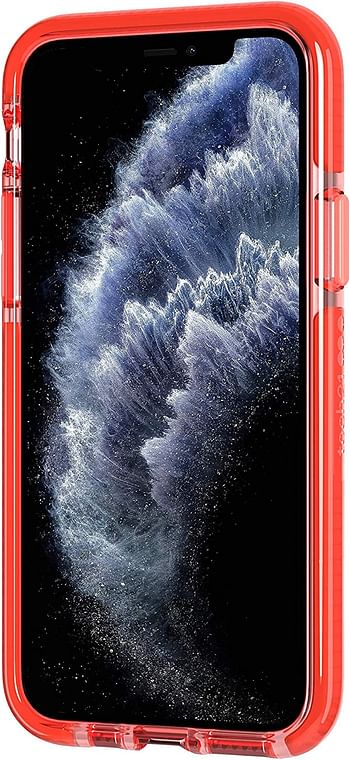 Tech21 Evo Check Phone Case For Iphone 11 Pro - Coral - Antimicrobial Properties With 12 Ft Drop Protection