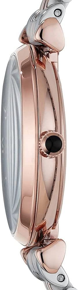 Emporio Armani Women's watch 32mm, AR1725 - Silver/ Rose Gold