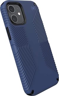Speck Products Presidio2 Grip Iphone 12 Mini Case ، أزرق ساحلي / أسود / أزرق ستورم