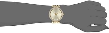 Michael Kors Darci 3 Hand Watch with Glitz Accents, 39MM,MK3191/Analog/Gold