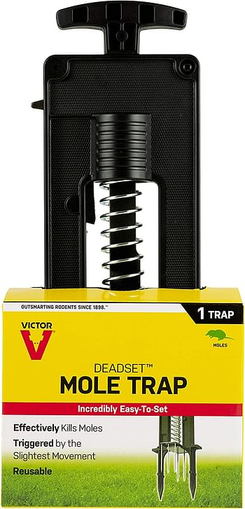 Victor M9015 Easy-to-Set Deadset Mole Trap and Killer