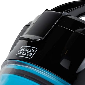 Black+Decker Multi-Cyclonic Bagless Corded Canister Vacuum Cleaner With 6 Stage Filtration 2000 W Max Power 2.5 L 21 Kpa Suction Power - Vm2080-B5 - Blue