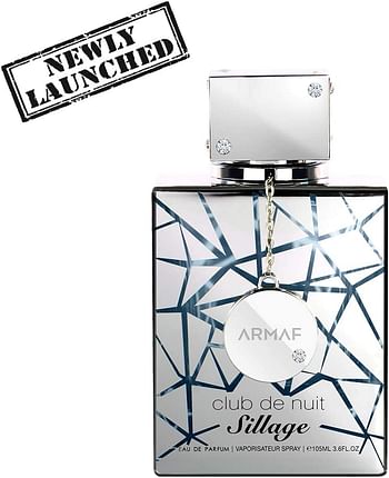 Armaf Club De Nuit Sillage Eau De Parfum, For Unisex – 105ml by ARMAF From the House of Sterling - perfume for men