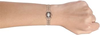 Emporio Armani Women's Stainless Steel Two-Hand Dress Watch,AR11244/Analog/Rose Glitz