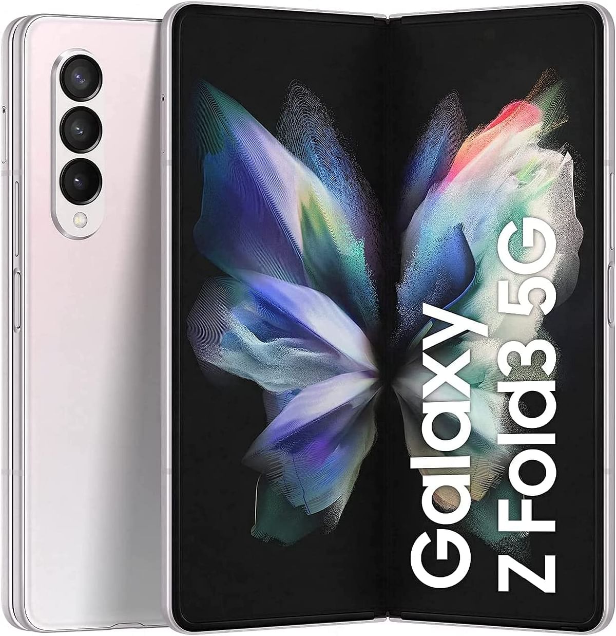 SAMSUNG Galaxy Z Fold3 5G Dual SIM and eSIM ( 256GB 12GB RAM ) - Phantom Silver