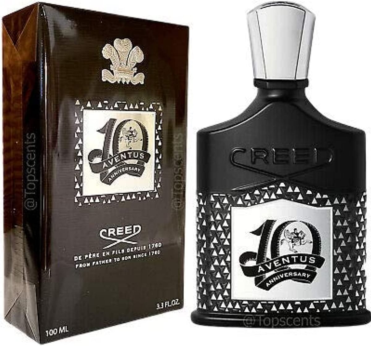 Creed Aventus 10Th Anniversary For Men Eau De Parfum, 100 ml Multicolor