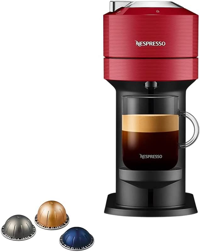 Nespresso Gcv1 Vertuo Next Red Coffee Machine