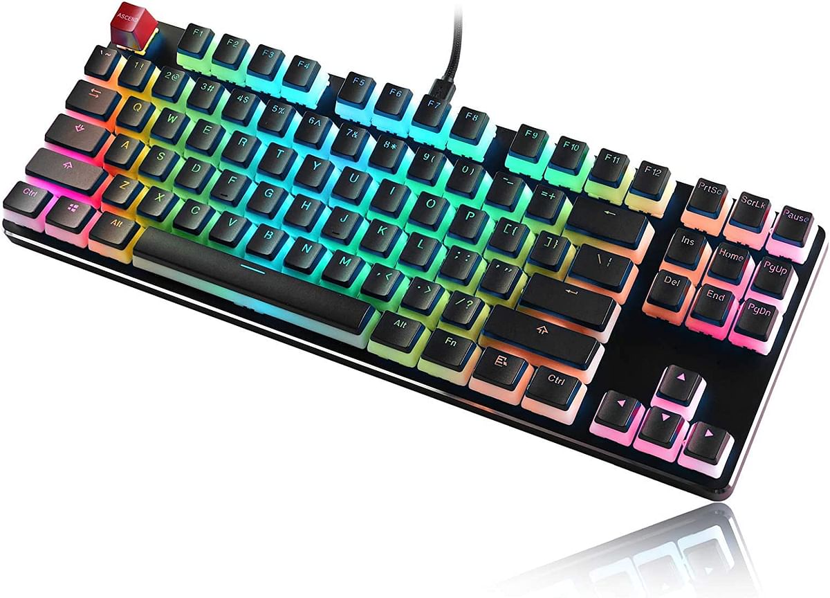 GlorioUS 104-Key Abs Doubleshot Mechanical Keyboard Keycaps - Aura