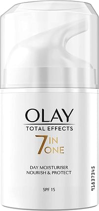 Olay Face Moisturizer Total Effects 7inOne Anti-Ageing Day Cream SPF15 with Vitamin B3 50g Multicolor