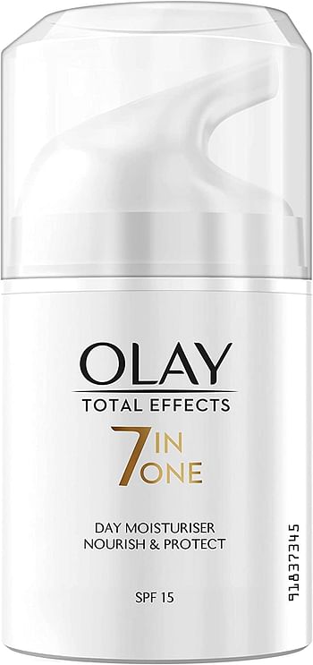 Olay Face Moisturizer Total Effects 7inOne Anti-Ageing Day Cream SPF15 with Vitamin B3 50g Multicolor