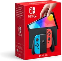 Nintendo Switch (OLED Model) - Neon Blue/Neon Red/OLED Neon Red\Neon Blue/One Size