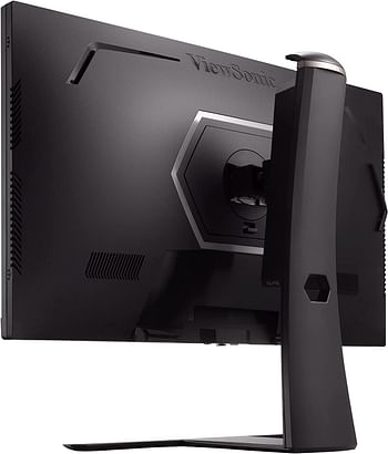 شاشة الألعاب فيوسونيك ELITE XG270 27 بوصة 1080 بكسل 1 مللي ثانية 240 هرتز IPS G-SYNC المتوافقة مع تحسينات تصميم النخبة وبيئة العمل المتقدمة للرياضات الإلكترونية ، أسود، LED
