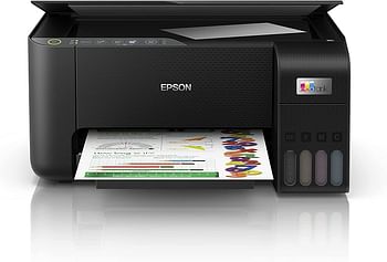 Epson EcoTank L3250 Home ink tank printer A4 colour 3-in-1 printer with WiFi and SmartPanel App connectivity Compact - Black