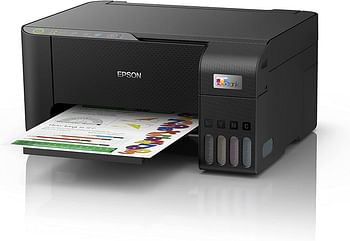 Epson EcoTank L3250 Home ink tank printer A4 colour 3-in-1 printer with WiFi and SmartPanel App connectivity Compact - Black