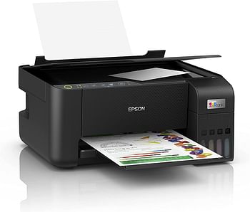 Epson EcoTank L3250 Home ink tank printer A4 colour 3-in-1 printer with WiFi and SmartPanel App connectivity Compact - Black